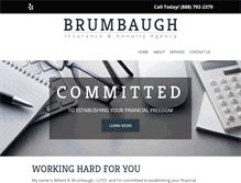 Tablet Screenshot of brumbaughinsuranceannuityagency.com